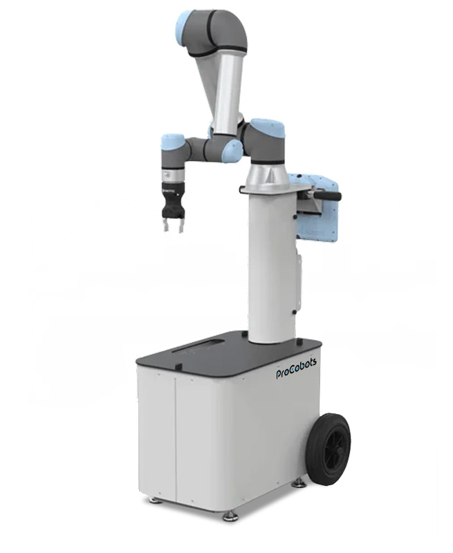 Flat Tray System for Machine Tending - Medium Cobots